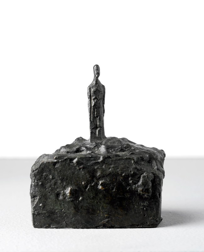 Alberto Giacometti (Swiss, 1901-1966) 'Small Man on a Base' 1940-41