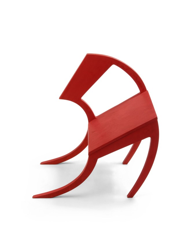 Stefan Wewerka. 'Classroom Chair' Berlin, 1970