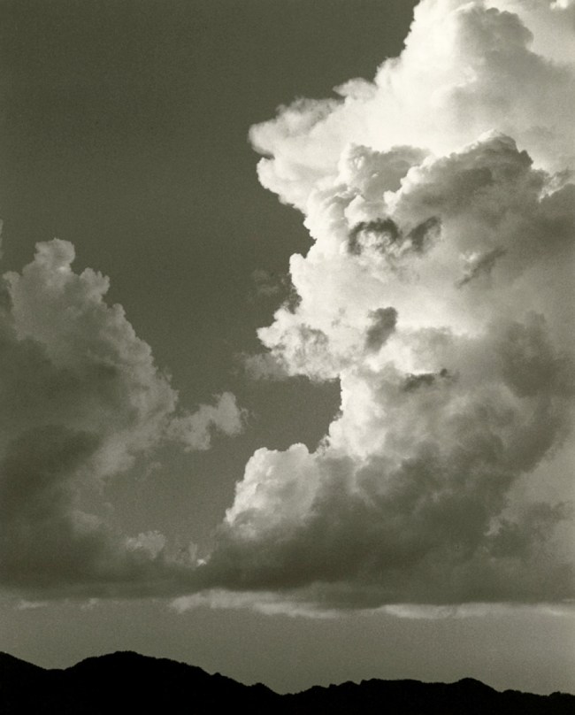 Dorothea Lange. 'Sky and Clouds, Gunlock, Utah' 1953