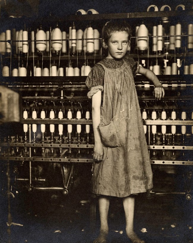Lewis Hine (American, 1874-1940) 'Addie Card, 12 years' 1910