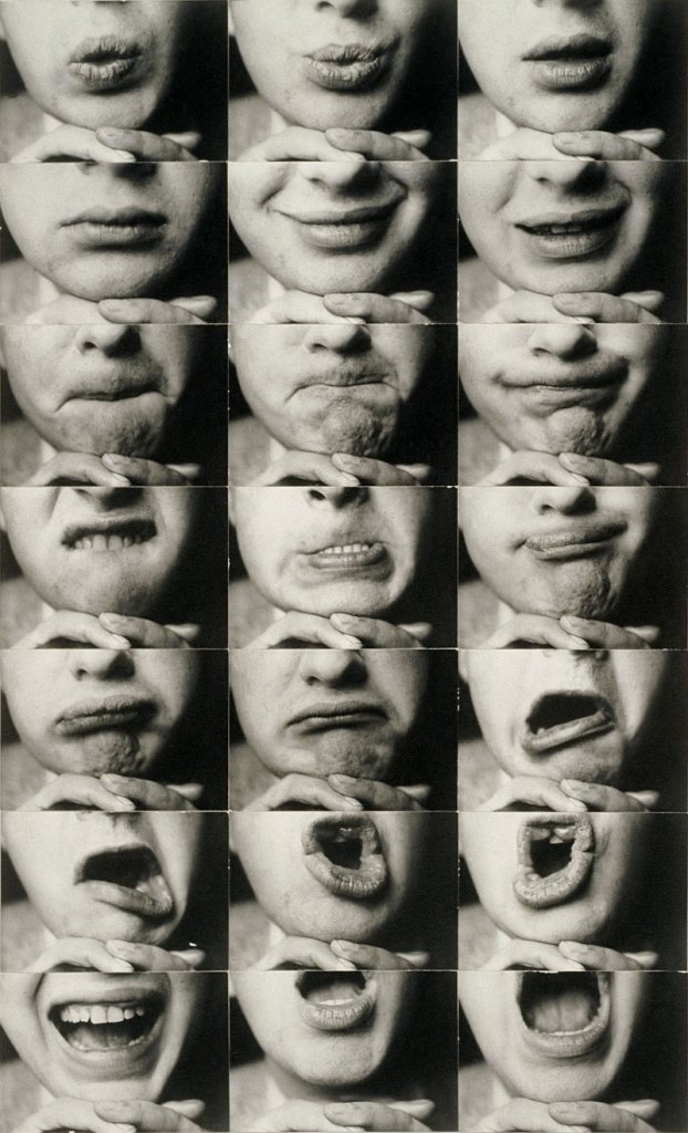 Kurt Kranz. 'Mund-Reihen' (Mouth rows) 1931