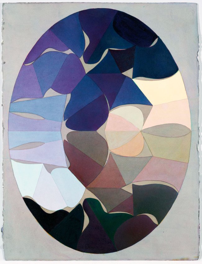Kurt Kranz (German, 1910-1997) Aus der Serie "Sieben Schritte zum symmetrischen Oval"' (From the series "Seven steps to the symmetrical Oval") 1982