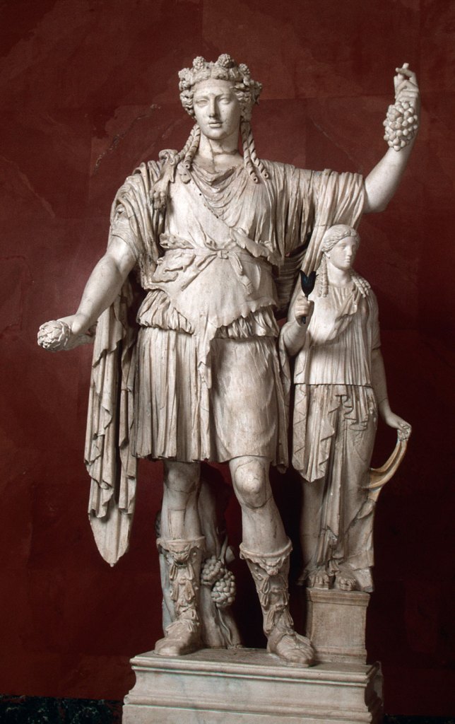 Figure of Bacchus/Dionysus Late 4th-early 3rd century BC