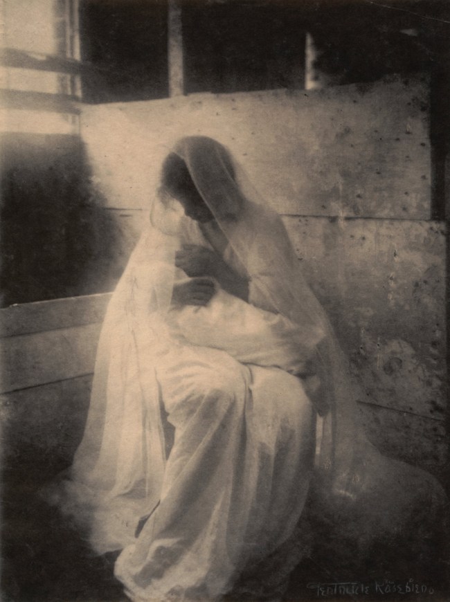 Gertrude Käsebier (American, 1852-1934) 'The Manger' 1899