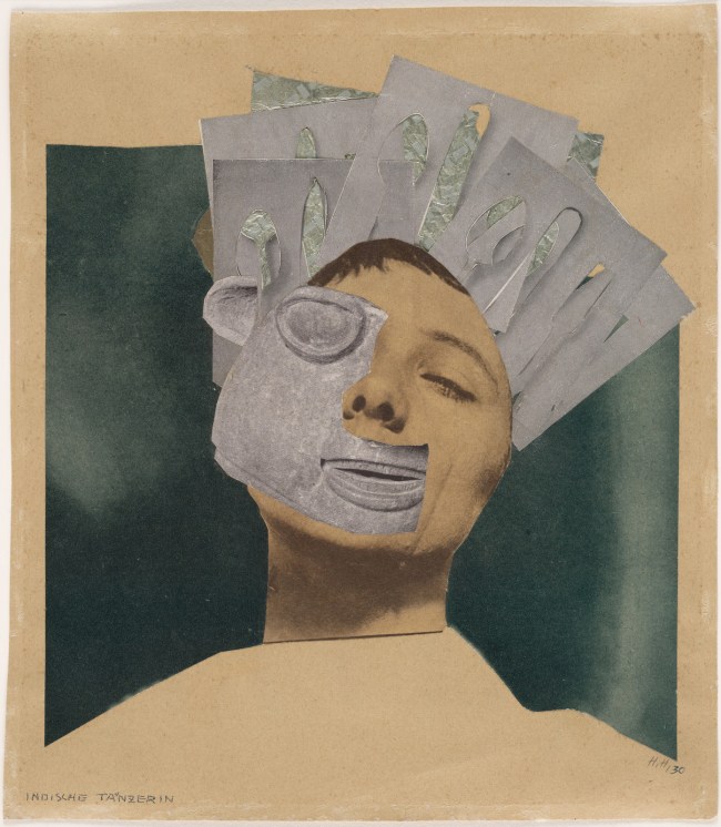 Hannah Höch (German, 1889-1978) 'Indian Dancer: From an Ethnographic Museum' 1930
