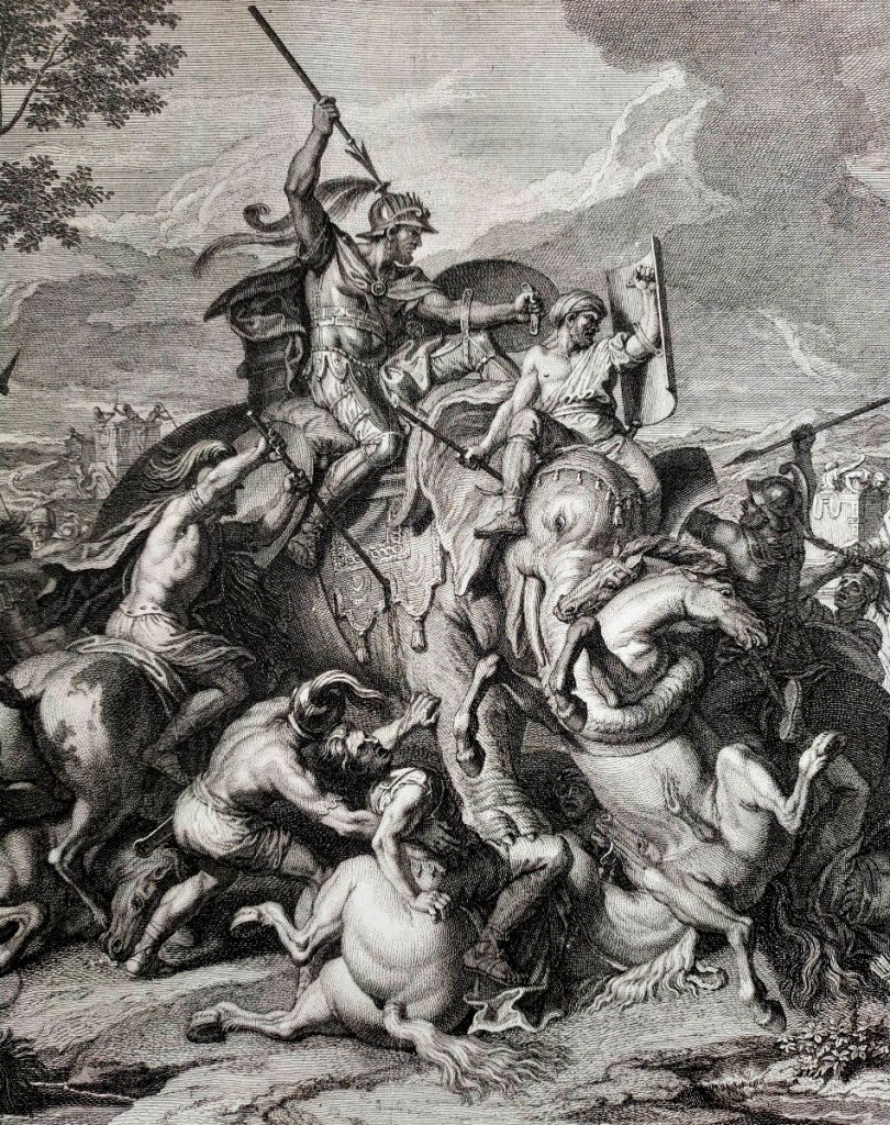 Bernard Picart (French, 1673-1733), from Charles Le Brun 'The Courage of Porus' 1700-1733
