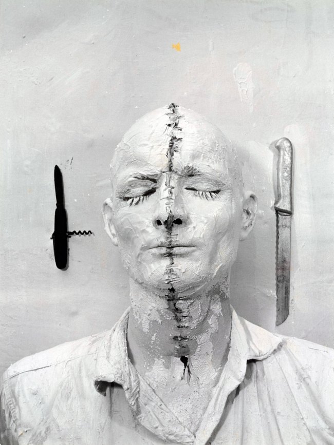 Günter Brus (Austrian, 1938-2024) 'Self-Painting 1' 1964 