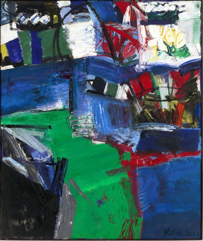 Grace Hartigan (American, 1922-2008) 'Shinnecock Canal' 1957
