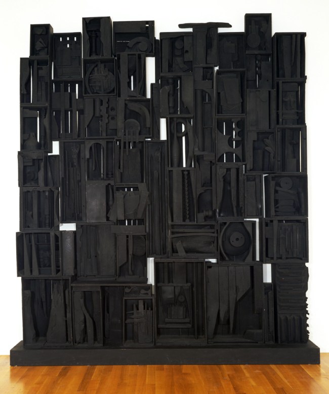 Louise Nevelson (American born Ukraine, 1899 -1988) 'Sky Cathedral' 1958