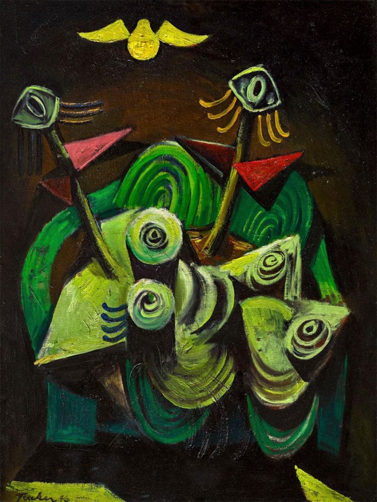 Albert Tucker (Australian, 1914-1999)
'Image of Modern Evil 29' 1946