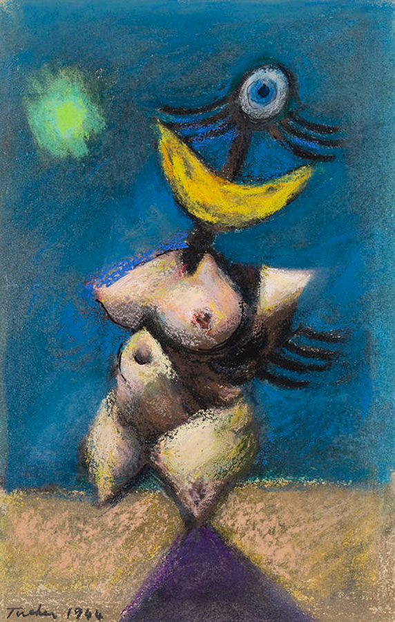 Albert Tucker (Australian, 1914-1999)
'Image of Modern Evil' 1944