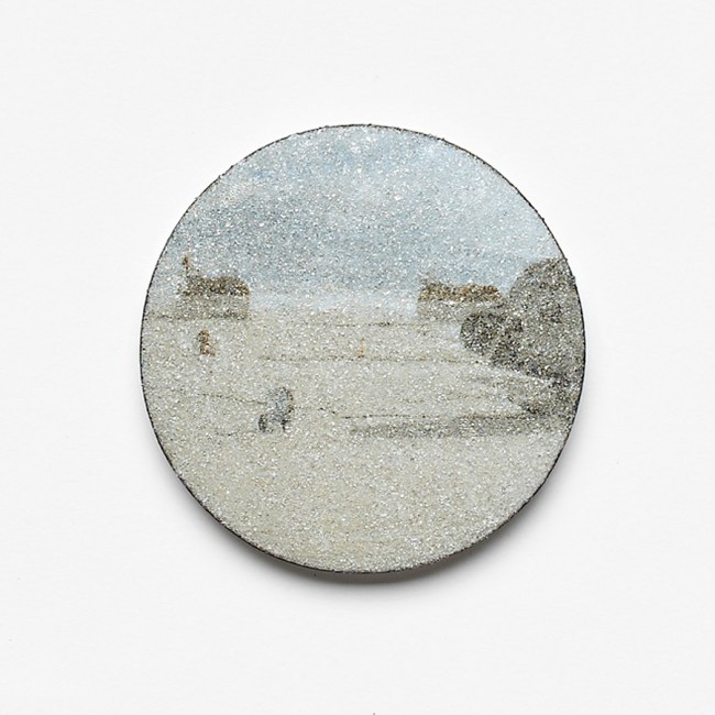 Kirsten Haydon (New Zealand, b. 1973) 'ice plane', brooch, 2011