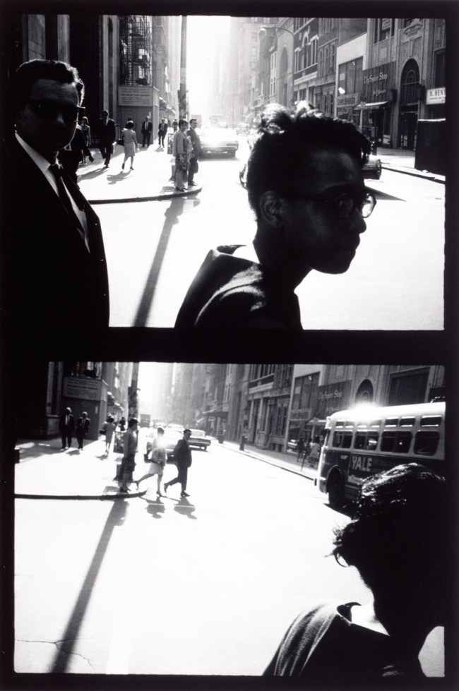 Ray K. Metzker (American, 1931-2014) 'Couplets: Philadelphia' 1968