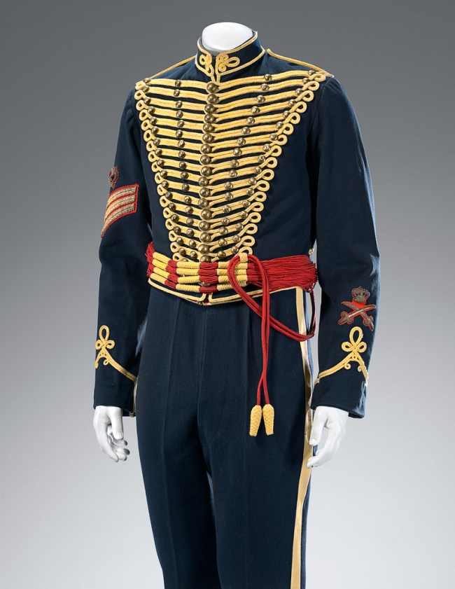 H. Lehmann, Aldershot (tailor) 'Royal Gloucester Hussar's uniform' c. 1900