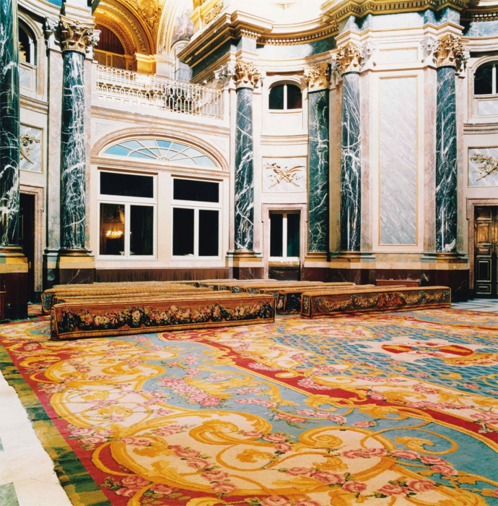 Candida Höfer (German, b. 1944) 'Palacio Real Madrid V' 2000 Candida Höfer (German, b. 1944)
'Palacio Real Madrid V' 2000