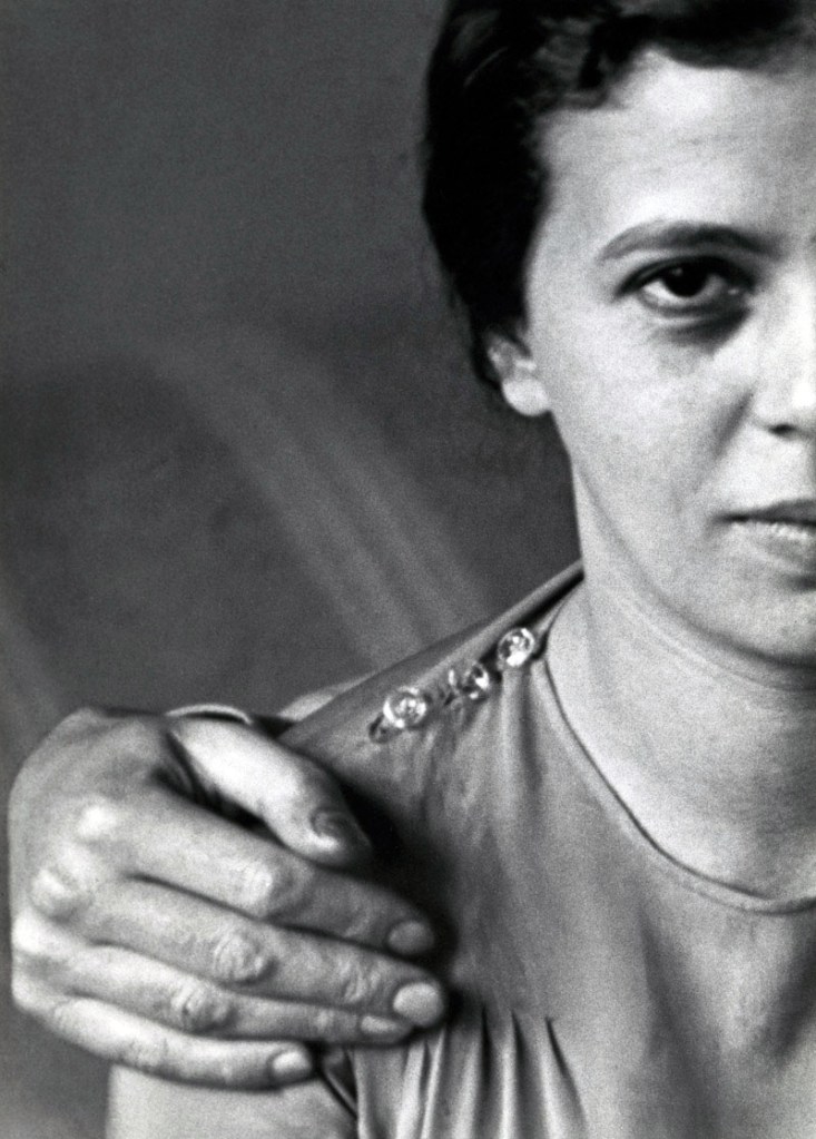 André Kertész (Hungarian, 1894-1985) ' Elizabeth and I' 1933 from the exhibition 'André Kertész' at Jeu de Paume, Paris