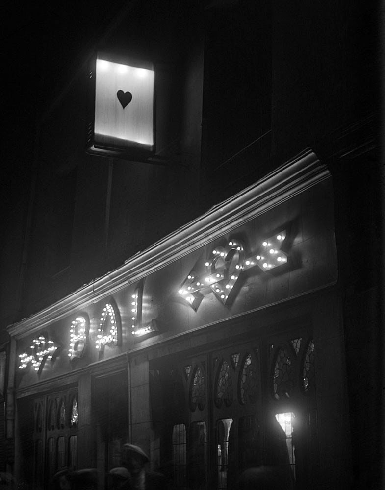 André Kertész (Hungarian, 1894-1985) 'Bastille, Rue de Lappe, Paris' 1926