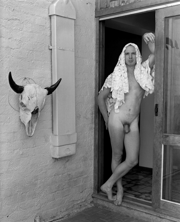 Marcus Bunyan (Australian, b. 1958) 'Paul, doorway (for Georgia O'Keeffe)' 1994 from the series 'The Songs of Eternity'