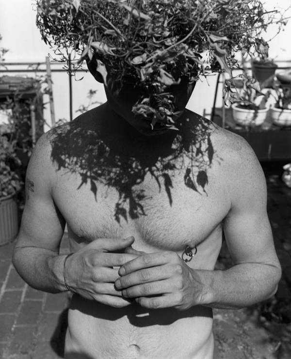 Marcus Bunyan (Australian, b. 1958) 'Paul, wreath and hands' 1994 from the series 'The Songs of Eternity'