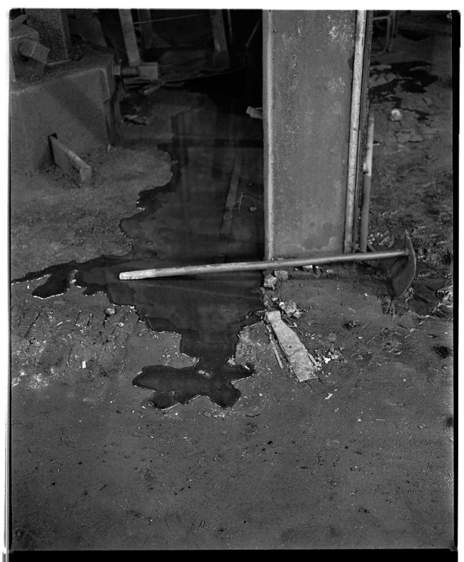 Marcus Bunyan (Australian, b. 1958) 'Hoe with Surging Rainwater' from the 'At Newport' series, 1991