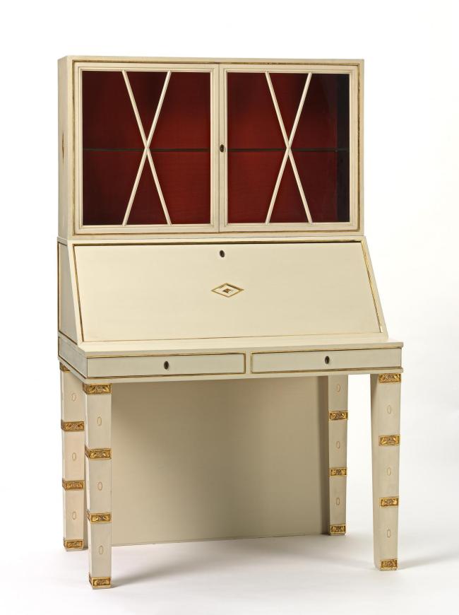 Josef Hoffmann (Austrian, 1870-1956) (designer) Wiener Werkstätte, Vienna (commissioning workshop) J. Soulek, Vienna (manufacturer) 'Bureau, from the Gallia apartment boudoir' 1913