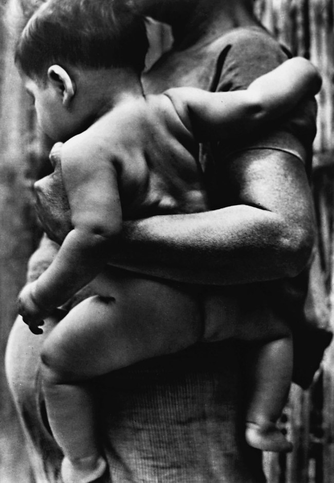Tina Modotti (Italian / American / Mexican, 1896-1942) 'Woman Carrying Child' c. 1929