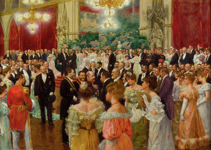 Wilhelm Gause. 'Vienna Municipal Ball' 1904