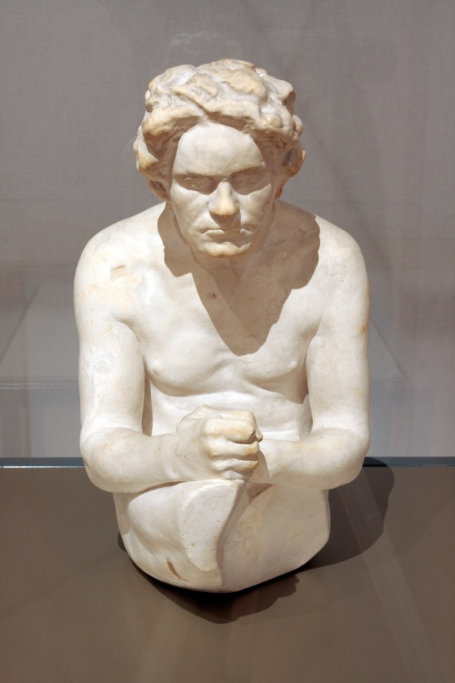 Max Klinger (German, 1857-1920) 'Beethoven' c. 1902 (installation view)