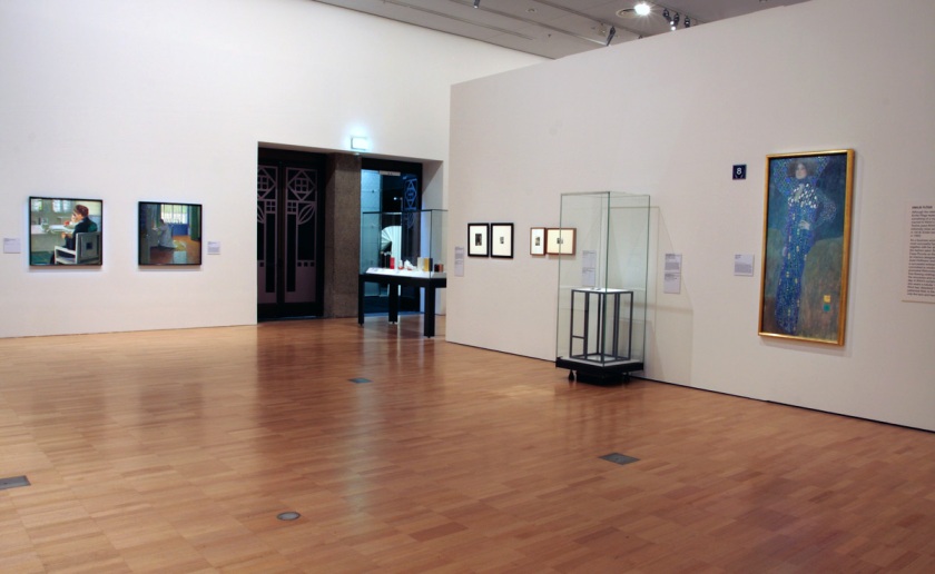 Installation view of room four of the exhibition 'Vienna - Art & Design' at the National Gallery of Victoria