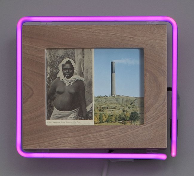 Brook Andrew (Australian, b. 1970) 'Paradise 5 (magenta)' 2011