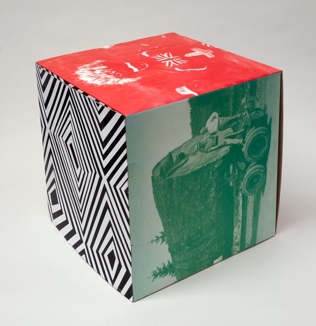 Brook Andrew (Australian, b. 1970) '18 lives in Paradise' Single box detail