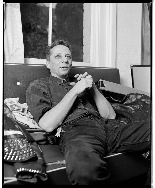 Marcus Bunyan (Australian, b. 1958) 'Andy in the flat, Punt Road, South Yarra' 1991-1992