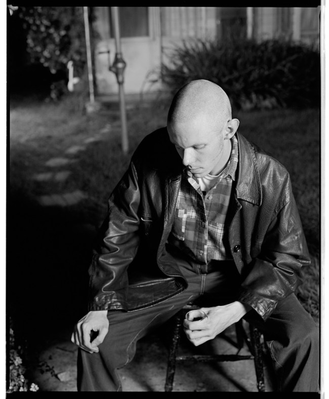 Marcus Bunyan (Australian, b. 1958) 'Brent in the backyard' 1991-1992