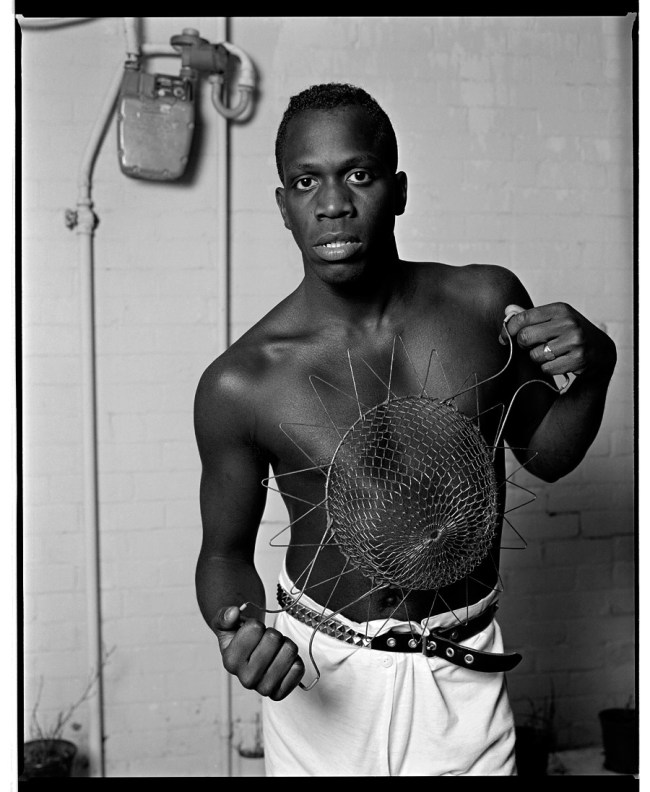 Marcus Bunyan (Australian, b. 1958) 'Lawrence with strainer' 1991-1992