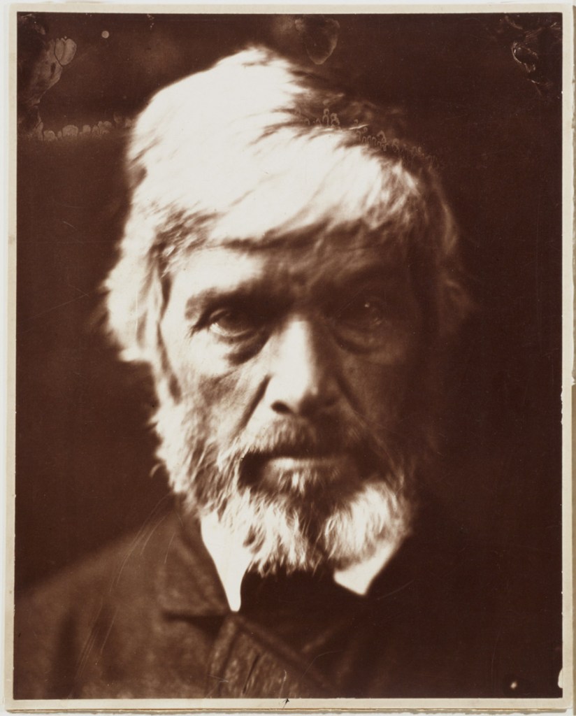 Julia Margaret Cameron (British born India, 1815-1879) 'Carlyle like a rough block of Michael Angelo's sculpture' 1867