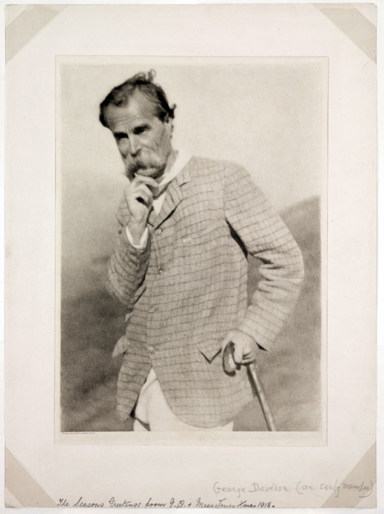 Alvin Langdon Coburn (American, 1882-1966) 'George Davison' 1918