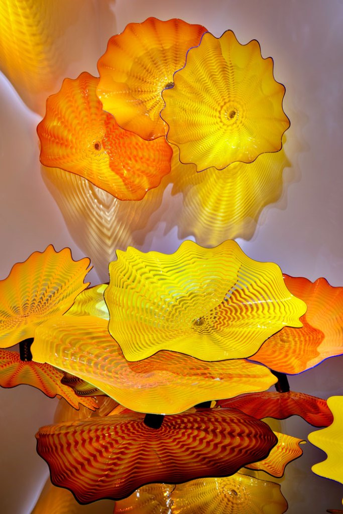 Dale Chihuly (American, b. 1941) 'Persian Wall' 2011 (detail)
