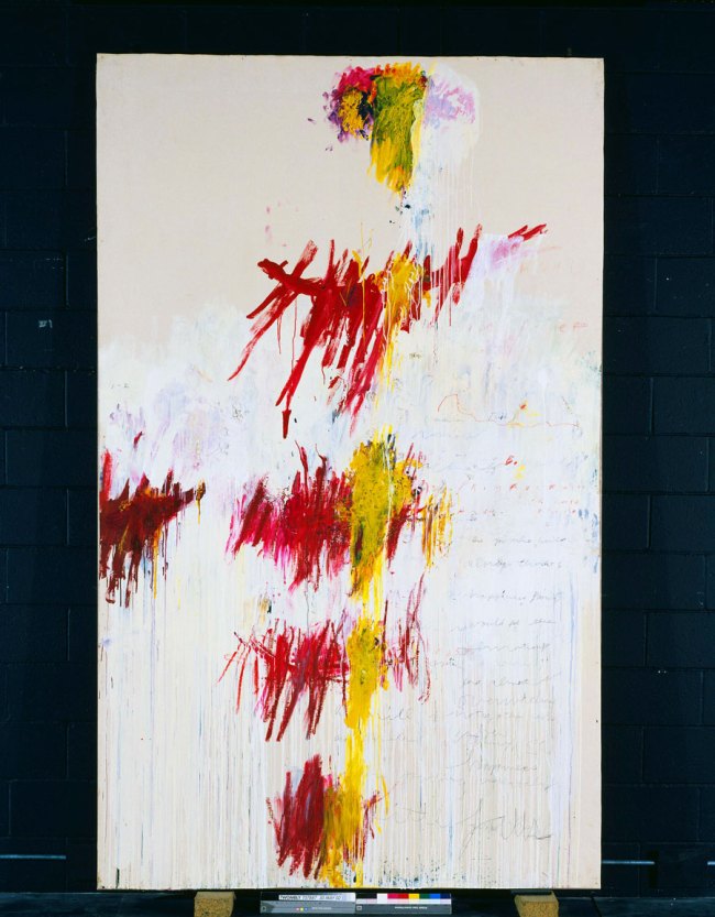 Cy Twombly (American, 1928-2011) 'Quattro Stagioni: Primavera' 1993-5