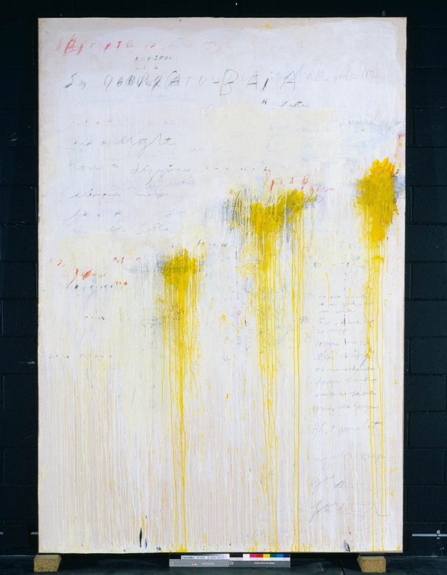 Cy Twombly (American, 1928-2011) 'Quattro Stagioni: Estate' 1993-5