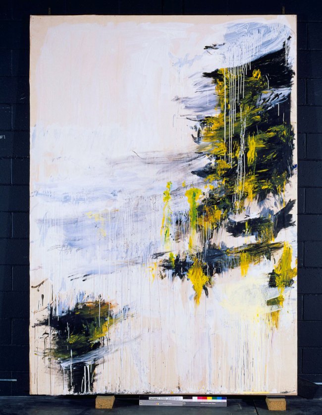 Cy Twombly (American, 1928-2011) 'Quattro Stagioni: Inverno' 1993-5