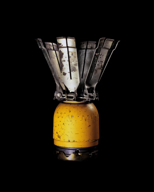 Raphaël Dallaporta (French, b. 1980) 'Antipersonnel, Submunition BLU-­3/B USA' 2004