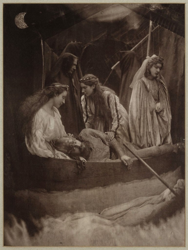 Julia Margaret Cameron (British born India, 1815-1879) 'So Like a Shatter'd Column Lay the King' 1875
