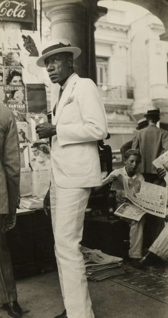 Walker Evans (American, 1903-1975) 'Citizen in Downtown Havana' 1933