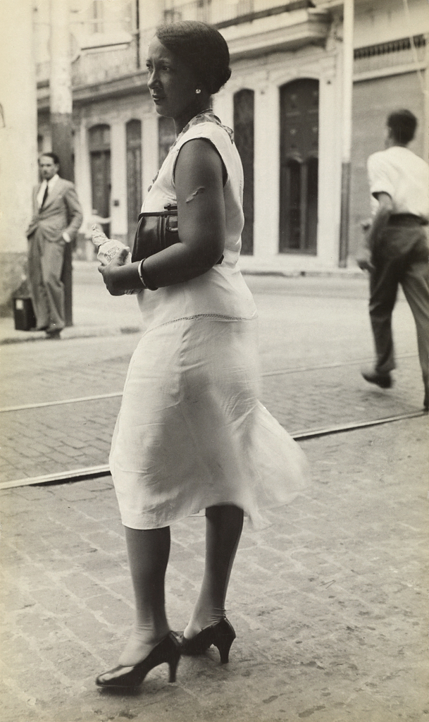 Walker Evans (American, 1903-1975) 'Woman on the Street, Havana' 1933