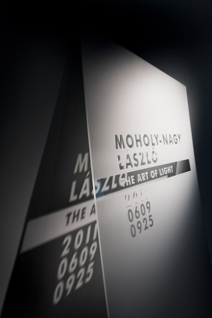 Interior view of the exhibition 'László Moholy-Nagy. The Art of Light' at Ludwig Museum - Museum of Contemporary Art