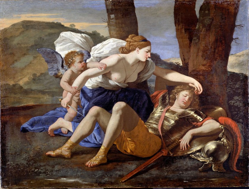 Nicolas Poussin (French, 1594-1665) 'Rinaldo and Armida' c. 1630