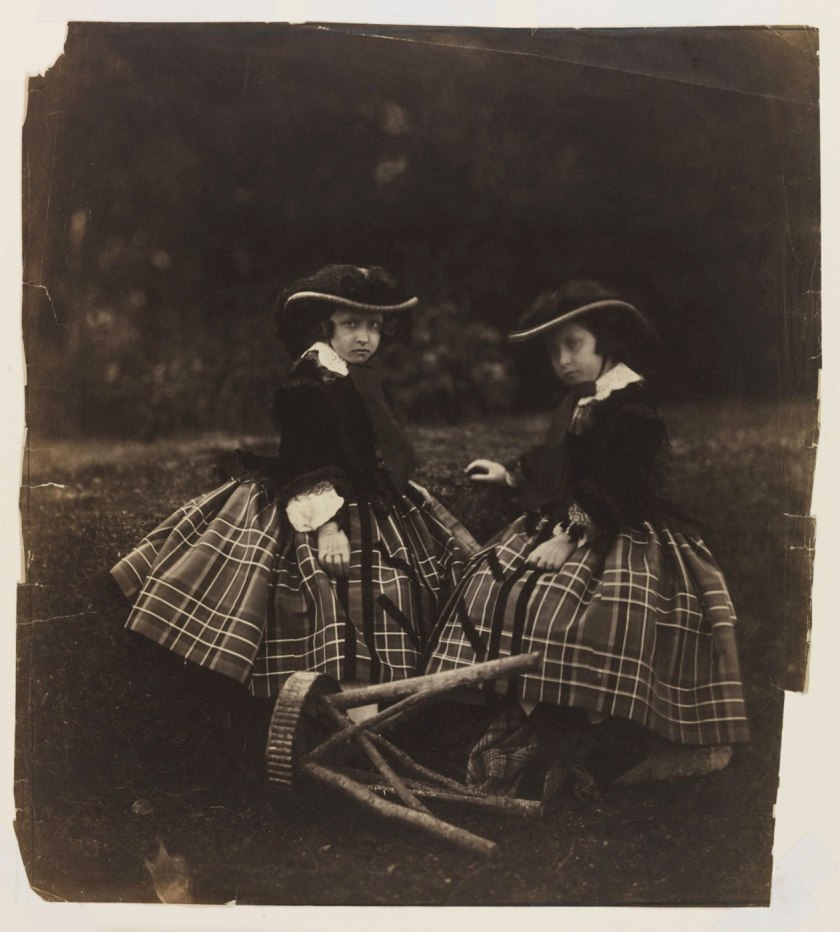Roger Fenton (British, 1819-1869) 'Princesses Helena and Louise' 1856