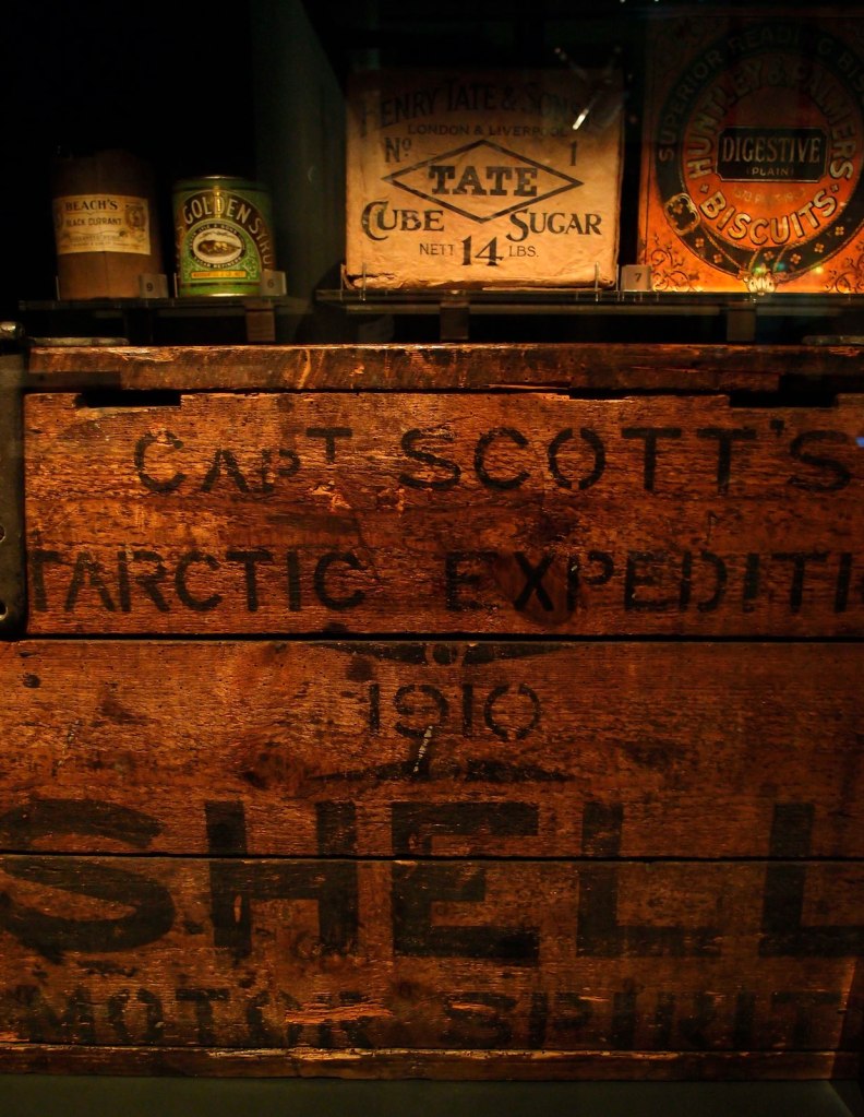 Neerav Bhatt (photographer) Installation view of the exhibition 'Scott's Last Expedition' at the Australian National Maritime Museum, Sydney, June - October 2011