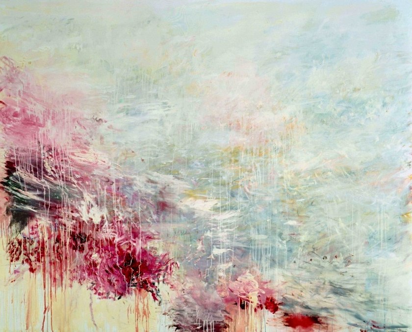 Cy Twombly (American, 1928-2011) 'Hero and Leandro' 1985