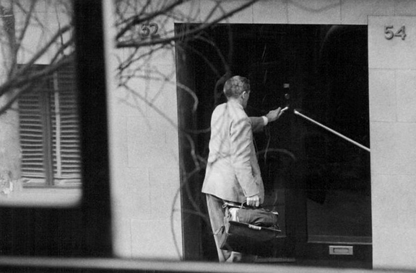 Persons Of Interest - ASIO surveillance 1949-1980 'Writer Frank Hardy, St Kilda, July 1964'